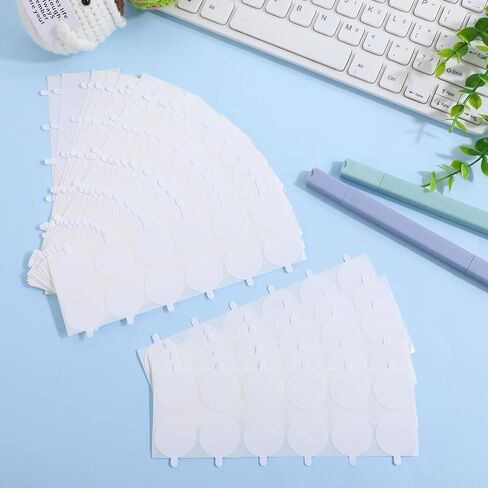 Double Sided Adhesive Wax Sticker, 360 Pcs Tacky Putty Sticky Dots Removable Tape Wax Seal Backing Point Tape Sticker DIY Craft Supplies for Festival Party Decoration in Saudi Arabia