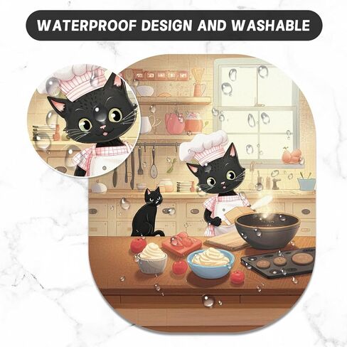 Small Mouse Pad, 6 x 7 Inch, Oval Mini Mouse Pad with Non-Slip Rubber Base for Laptop Wireless Mouse Keyboard Tray Mousepad, Marble Patterns in Kuwait