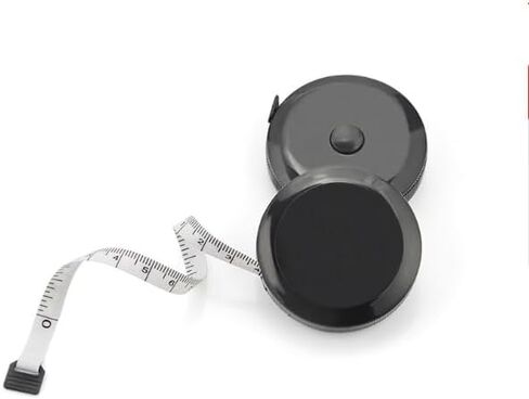 Tape Measure Measuring Tape for Body Fabric Sewing Tailor Cloth Knitting Vinyl Home Craft Measurements, 60-Inch Soft Fashion Retractable Scales Rulers for Body Weight Loss (Pure white and small white) in Saudi Arabia