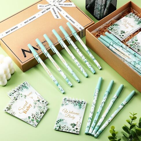 60 Pcs Winter Themed Pens and Mini Notepads Set, 30 Christmas Blue Snowflakes Ballpoint Pens with Black Ink 30 Snowman Pattern Notebooks Bulk Winter Party Favors for Xmas Gift Party Supplies in Kuwait