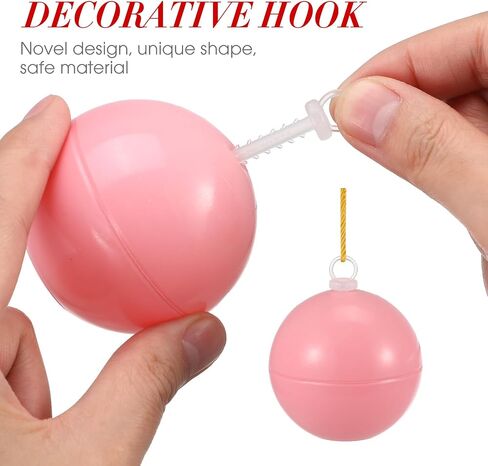 100pcs Round Christmas Ornament Caps Replacement: Plastic Christmas Ornament Hangers Caps, Foam Ball Hanger Caps, Christmas Ornament Caps, Christmas Tree Decorations Accessory Kit, Xmas Deco in Saudi Arabia