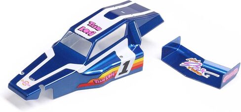 Losi Body & Wing Blue Mini JRX2 LOS210028 Car/Truck Bodies Wings & Decals in Saudi Arabia
