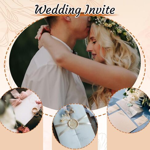 VOISEN 120Pack Vellum Jackets for 5x7 Invitations,115GSM Pre Folded Vellum Wraps, Wedding Birthday Invitation Vellum Paper, Transparent Wedding Invitation 5x7 Vellum Jackets in Kuwait