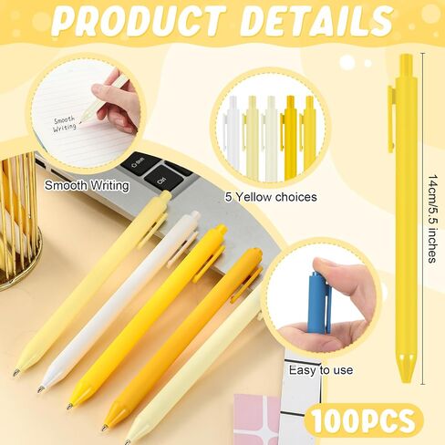 50 Pcs Ballpoint Pens Bulk Retractable Writing 1.0 mm Medium Point Black Ink Cute Pens Smooth Writing Color Fancy Gift for Teacher Students Employees Office School Home Supplies (Green Series) in Saudi Arabia