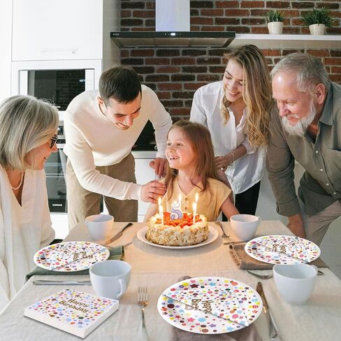 120 قطعة من الأطباق الورقية لحفلات عيد الميلاد السعيد، 60 قطعة من الأطباق المنقطة للاستعمال مرة واحدة، 60 قطعة من المناديل الورقية، أطباق كعكة عيد الميلاد، أطباق الحلوى الورقية لتزيين حفلات أعياد الميلاد، مستلزمات الهدايا in Saudi Arabia