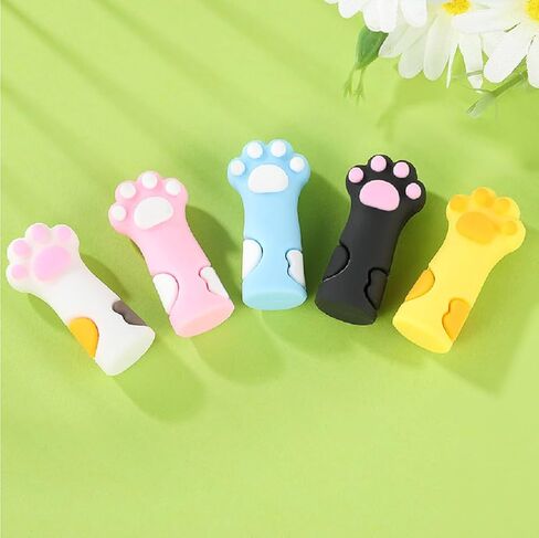 Creative Cat Paw Eraser-5 Pencil Erasers- 3D Funny Eraser, Party Decorations& Favors in Kuwait
