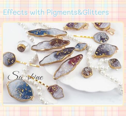 Resin Mold for Jewelry, Silicone Mold Jewelry Making Kit for Epoxy Resin with Fashionable Irregular Shapes (Irregular) in Saudi Arabia