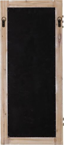 SOFE 32 Inch Long Linen Framed Bulletin Board, Creative Window Frame Wall Decor, Distressed White Fabric Pin Board, Narrow Farmhouse Message Board Decorative Vision Board/Memo Board in Saudi Arabia