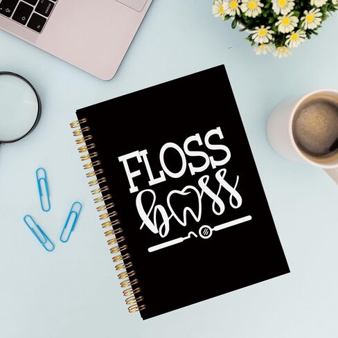 VNWEK مجلة دفتر التعريف الرئيسي - أفضل الهدايا الرئيسية، هدايا التقدير الرئيسية، هدايا لمدير المدرسة، الهدايا الرئيسية للنساء والرجال، دفتر ملاحظات حلزوني 5.5x8.3، دفاتر كتابة in Kuwait