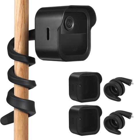 delilyn Flexible Twist Mount for All-New Blink Outdoor 4 (4th Gen) & Blink Outdoor (3rd Gen), Weatherproof Protective Housing with Charging Cutout and Gooseneck Mount for Blink Outdoor Camera in Saudi Arabia
