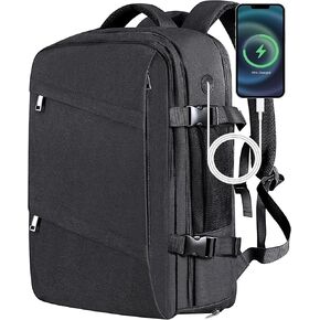 Carry On Backpack Large Travel Backpack fits 15.6in Laptop Flight Approved Carry On Bag for Men Women Luggage Daypack