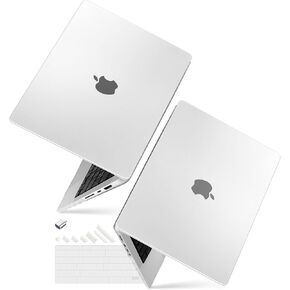 DONGKE for MacBook Pro 14 inch Case 2024 2023 2021 M4 Pro/Max A3112 A3401 A3185 M3 A2918 A2992 M2 A2779 M1 A2442 [ Premium Slim] Protective Hard Case Matte Cover for Mac Pro 14" - Desert Titanium