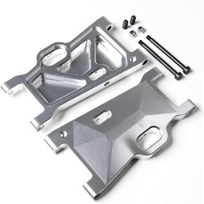 CNC Aluminum Alloy Front & Rear Universal Suspension Arm for RC 1/5 LOSI DBXL 2pcs/Set (Silver)