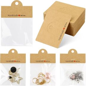 200 Pcs Bracelet Packaging Bags, Jewelry Bags, Bracelet Display Cards Used for Jewelry Packaging, DIY Jewelry Packaging