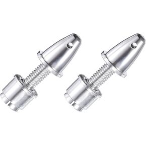 MECCANIXITY Propeller Adapter RC Plane Airplane Spinners, 5mm Aperture and 8mm Output Axle Propeller Adapter Saver for Shaft Brushless Motor Speed Controllers, Pack of 2