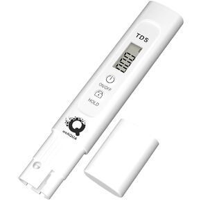 TDS Meter AI-Supported Self-Calibrating for Accurate Results - Total Dissolved Solids Meter- Water Quality Meter Ideal for Drinking Water, Hydroponics, TDS and PPM Measurement