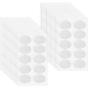 WLLHYF 450PCS Ear Lobe Support Patches Large Earring Backs Stabilizers Transparent Ear Protectors Stickers for Men Women Droopy Ears Long Time Wearing Heavy Earring Reduces Strain