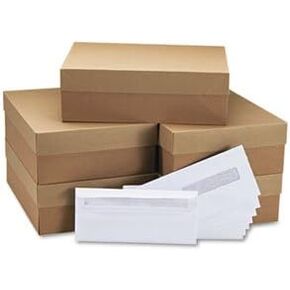 CMS-1500 Claim Form Self-Seal Window Envelope, 4 1/2 x 9 1/2, WEe, 2500/Carton