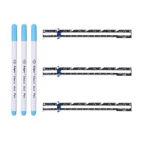 6 Pcs Sewing Gauge Set, Sewing Rulers with Fabric Pens, 6" Sliding Gauge Sewing, Water Soluble Pen, Sewing Supplies, Sewing Tools, Fabric Ruler, Quilting Supplies for Sewing Knitting Crafting Beginner