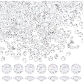PH PandaHall 2000pcs Clear Cubic Zirconia Stone, 1.5mm Grade A Faceted CZ Diamante Rhinestone Gems Small Zirconia Cabochons with Pointed Back for Ring Earring Bracelet Nail Art Jewelry Making