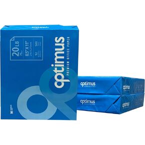 Multipurpose Copy Printer Paper, 8.5" x 11", 20 lb, 500 sheets, (White, 500 SHEETS/1 REAM), Office copy paper, Copy and print paper, White printer paper, Multi-use printer & copy paper