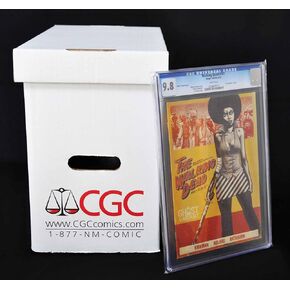 CGC/PGX Graded Comic Storage Box - Official Authorized - Measures 15" x 8-1/2" x 13" - Case of 5 Boxes!