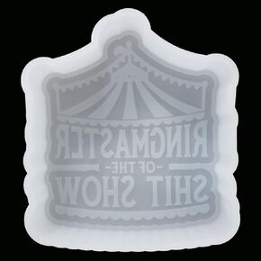 Ringmaster Show Circus Car Freshies Silicone Mold - Air Freshie - Aroma Bead Freshener - Candle Soap Mould【Upgraded Thickened Material】- Oven Safe
