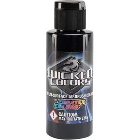 Wicked Colors 2-Ounce Wicked Airbrush, Jet Black