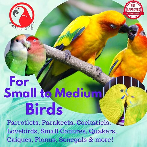 Bonka Bird Toys Christmas Xmas Santa Claus Reindeer Snowman Small Medium Chew Forage Shred Festive Holiday Season Cockatiel Parakeet Conure and Similar (2429 Christmas Reindeer) in Saudi Arabia