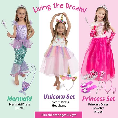 Born Toys Toddler Dress Up Clothes for Little Girls & Boys Ages 3-7, Pretend Play Toys in Saudi Arabia
