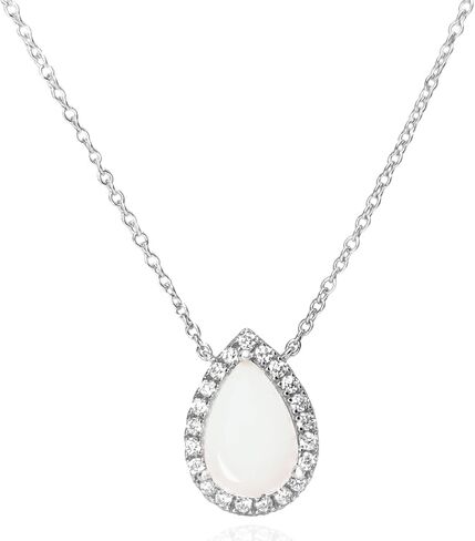 DIY Breast Milk Jewelry Making KIT, Sterling Silver Halo Teardrop Breastmilk Necklace/Ring, Mother's Day/Christmas/Birthday Gift for Her in Kuwait