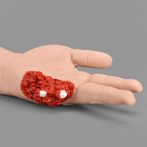 Wound Packing Hand Trainer, Trauma Hand Kit for Wound Care Demonstration Only, Wound Dressing Training Hand for Medical Education, Medium Skin in Kuwait