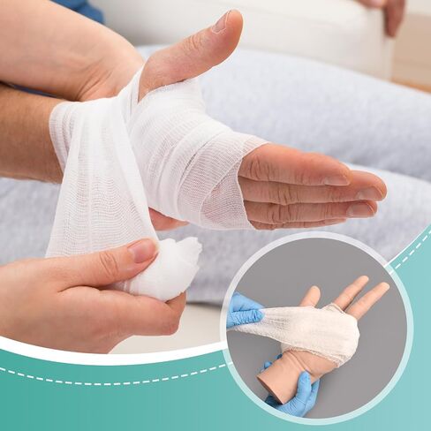Wound Packing Hand Trainer, Trauma Hand Kit for Wound Care Demonstration Only, Wound Dressing Training Hand for Medical Education, Medium Skin in Kuwait