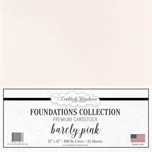 Cardstock Warehouse Foundations Nightshift Blue Navy - 12 x 12" - 100 Lb. / 270 Gsm 100% Recycled Premium Cardstock Paper - 25 Sheets in Saudi Arabia
