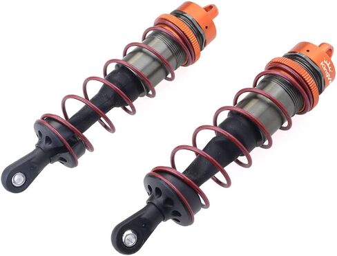 KingVal Replacement Aluminum 120mm Front Shock Absorber Damper Compatible with JLB HSP EM Racing DHK HPI Redcat LRP Hobao ZD Racing Hongnor DF-Model 1/8 RC Car Truck Buggy Truggy in Saudi Arabia