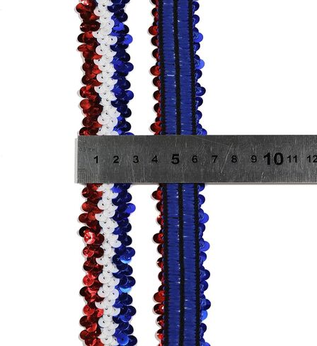 طول 10 ياردة واسعة 1.2 بوصة Gimp Braid Trim Fabric حزام من الدانتيل المزخرف لجميع أنواع الملابس المخيطة، أخضر، ذهبي، أرجواني يتخللها in Saudi Arabia