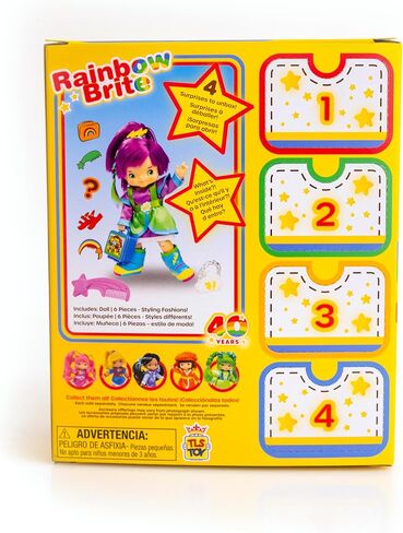 The Loyal Subjects Rainbow Brite 5.5-inch Poseable Fashion Doll in Kuwait