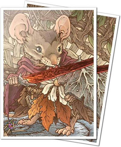 Ultra PRO - Bloomburrow 105ct APEX™ Deck Protector Sleeves Mabel, Heir to Cragflame for Magic: The Gathering, Exclusive Artwork, Archival Safe, Easy Shuffle, Glossy Finish, Standard Size in Saudi Arabia