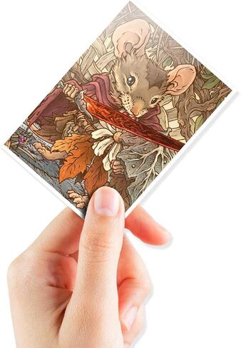 Ultra PRO - Bloomburrow 105ct APEX™ Deck Protector Sleeves Mabel, Heir to Cragflame for Magic: The Gathering, Exclusive Artwork, Archival Safe, Easy Shuffle, Glossy Finish, Standard Size in Saudi Arabia