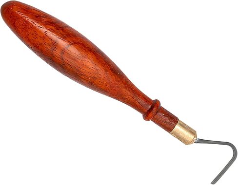 Pottery Trimming Tool, Clay Sculpting Tools Tungsten Steel Cutter Head African Coralwood Ribbon Cutter Pottery Trimming Tool Mud Tool Clay Pottery Modelling Carving Tool (L-Shape) in Saudi Arabia