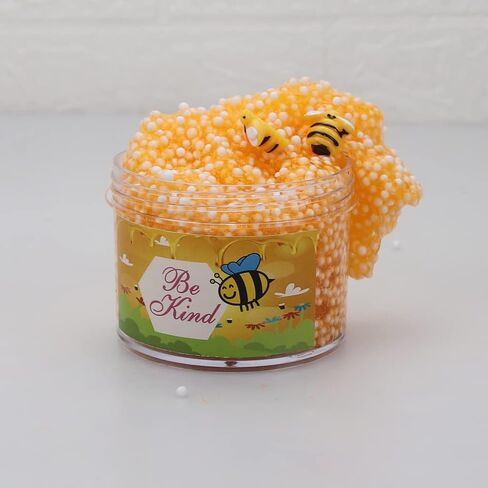 Kayswang Cloud Slime Butter Slime bee Honey DIY Snow Rice Slime Butter Slime Kit for Girls Education Party Favor Gift and Birthday Fluffy Slime kit for Boys Slime Kits Soft (B) in Saudi Arabia