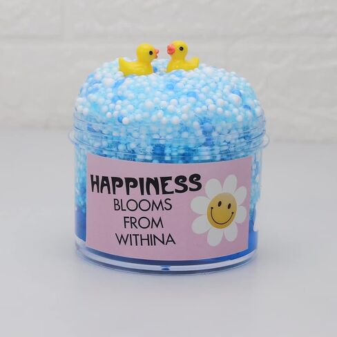 Kayswang Cloud Slime Butter Slime bee Honey DIY Snow Rice Slime Butter Slime Kit for Girls Education Party Favor Gift and Birthday Fluffy Slime kit for Boys Slime Kits Soft (B) in Saudi Arabia