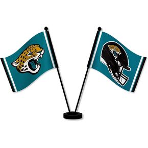 WinCraft Jacksonville Jaguars Desk and Table Top Flags
