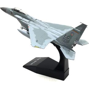 1/100 Scale Model Aircraft F-15C American Eagle Supersonic Fighter Simulation Aircraft Model Fighter Jet Model Airplane