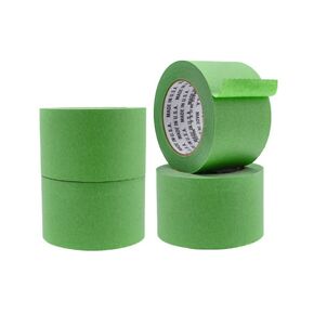 WOD PMT22G Multi-Surface Green Painter’s Tape –1" x 60 yds. Thick & Wide Masking Tape for Floors, Ceilings, Edge Finishing, Labeling, and Remodeling with Clean Removal