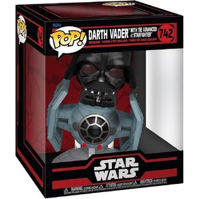 Funko Pop! Rides Deluxe: Star Wars: Star Wars Darkside - Darth Vader with TIE Advanced x1 Starfighter