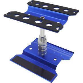 RC Car Stand RC Repair Stand 360 Degree Rotation Lift or Lower for Traxxas Redcat Arrma Axial RC4WD HSP Losi 1/8 1/10 1/12 1/16 Scale RC Crawler Car Truck Buggies (Navy Blue)