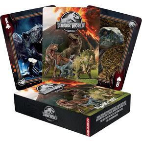 Aquarius Jurassic World Playing Cards – Jurassic World Themed Deck of Cards for Your Favorite Card Games - Officially Licensed Jurassic World Merchandise & Collectibles