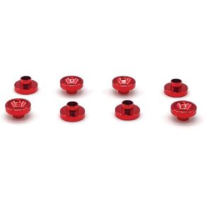 REEFS RC Servo Washers 8PK - RED SEHREEFS53 Servo Accessories