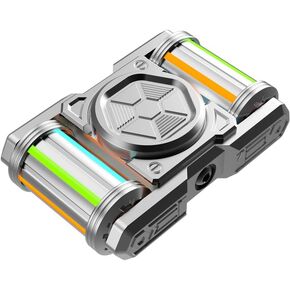 Fidget Roller, Metal - Adult Handheld Fidget Toy | Helps Relieve Stress, Anxiety, Tension | Promotes Focus, Clarity | Compactness, Variety of Play